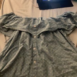 cute off the shoulder dress